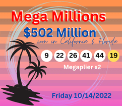 Mega Millions $502 Million Jackpot